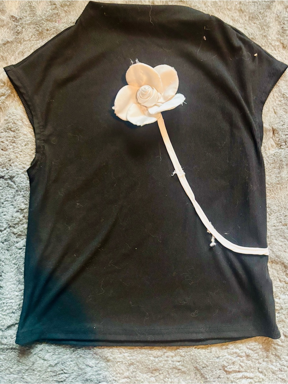 Girls Medium Mock Neck Tee